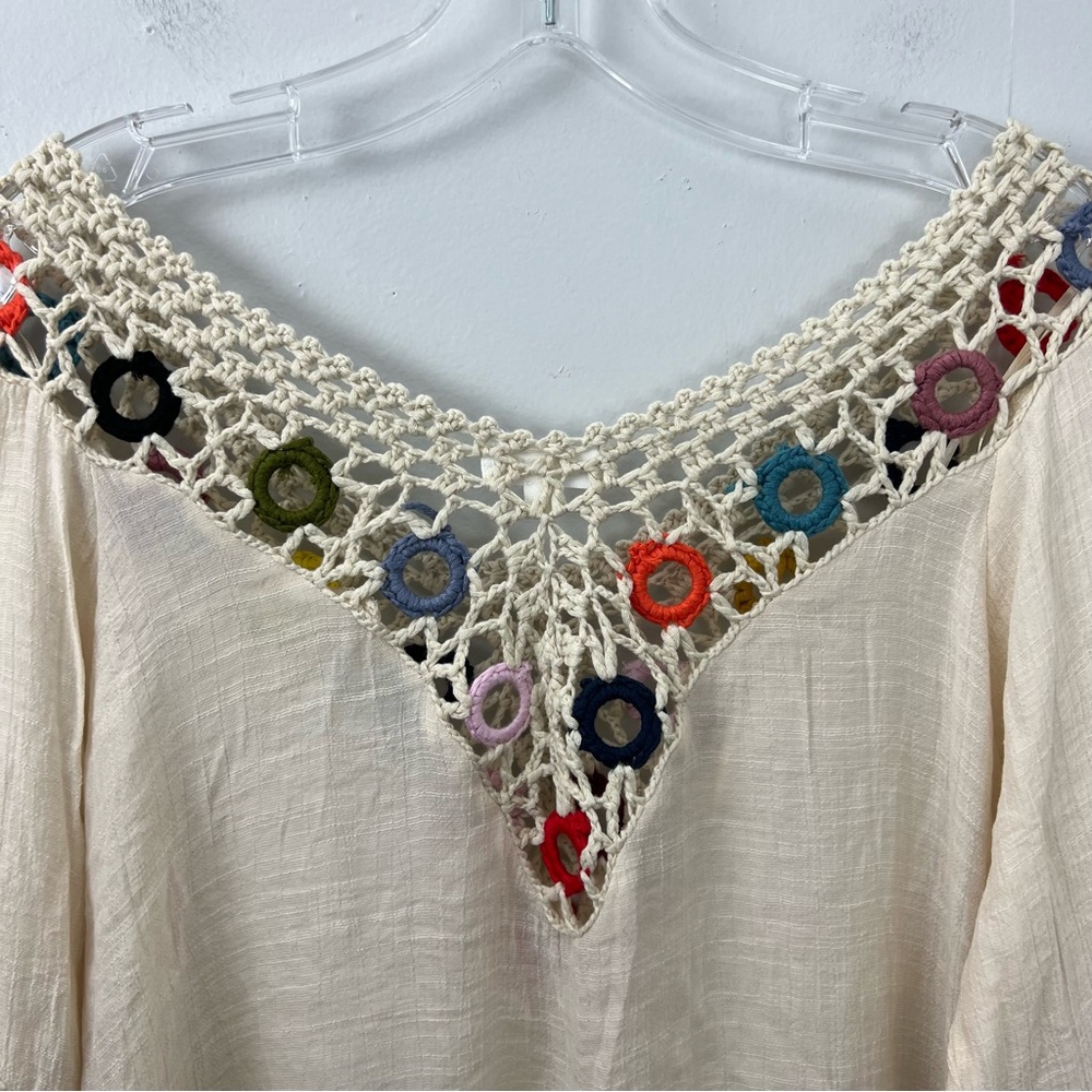 Everleigh Crochet Tunic Top - Picture 2 of 7